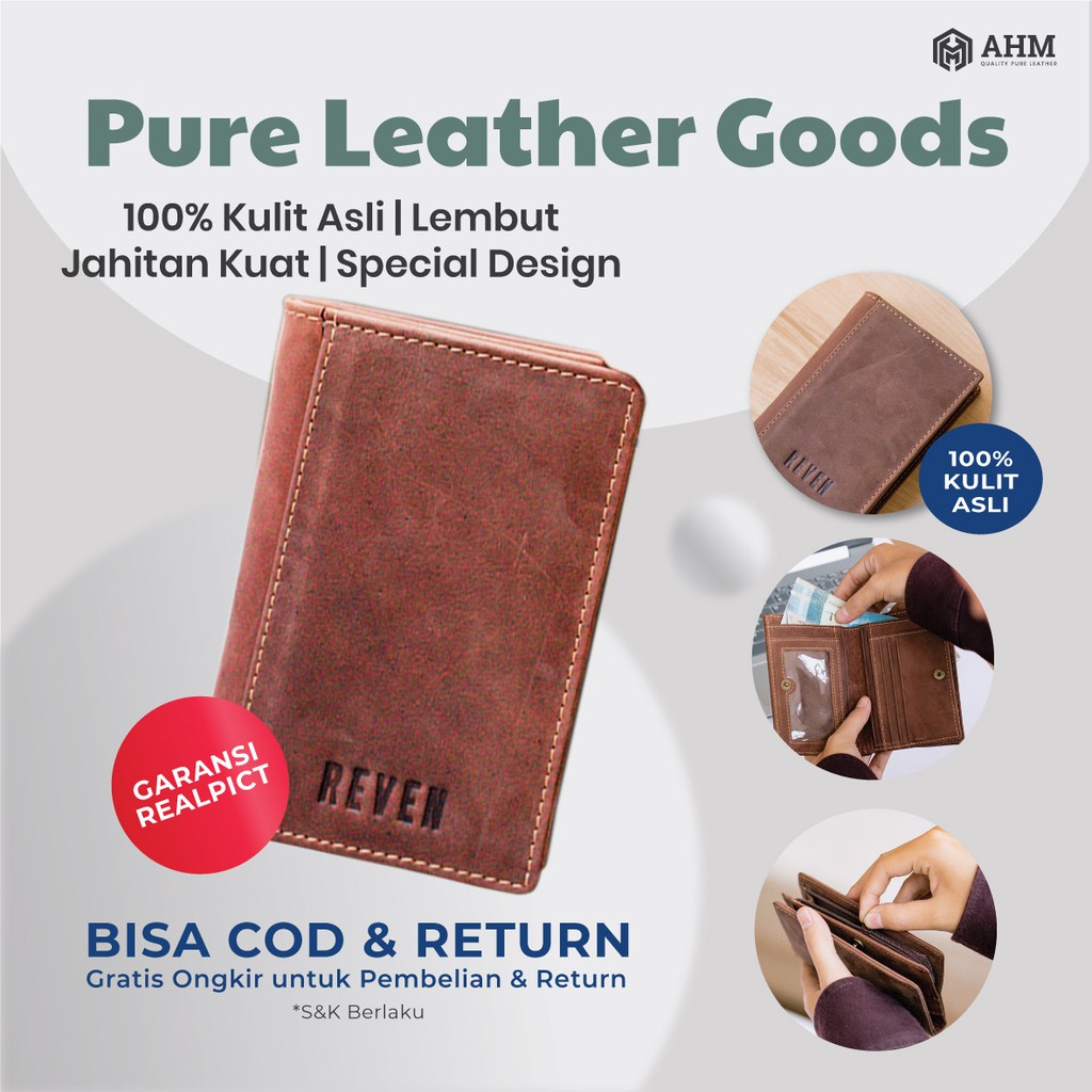 Dompet kulit asli pria Dompet kulit pria dompet kulit pria original dompet kulit pria panjang dompet