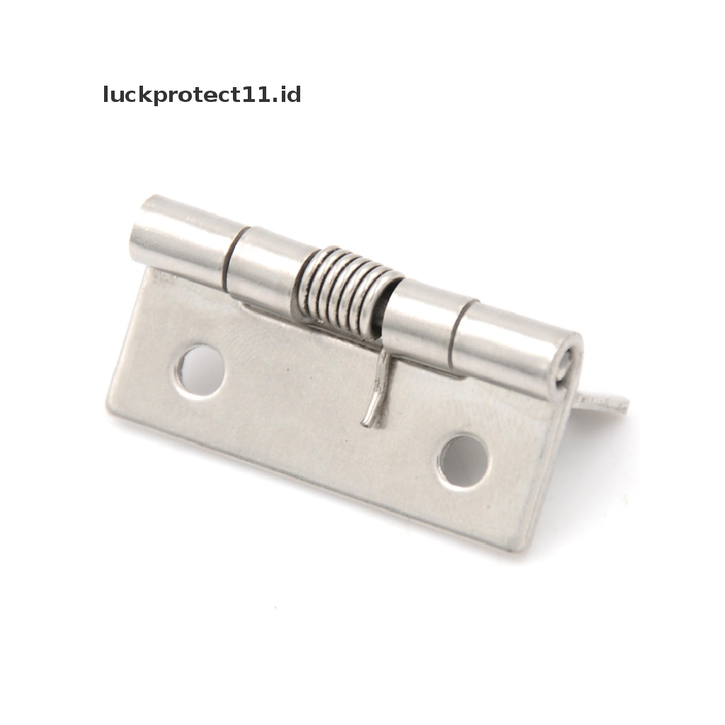 // Hg &amp; ID// Engsel Pintu Tarik Spring Sudut Penutup Sendiri Stainless Steel Panjang 2inch