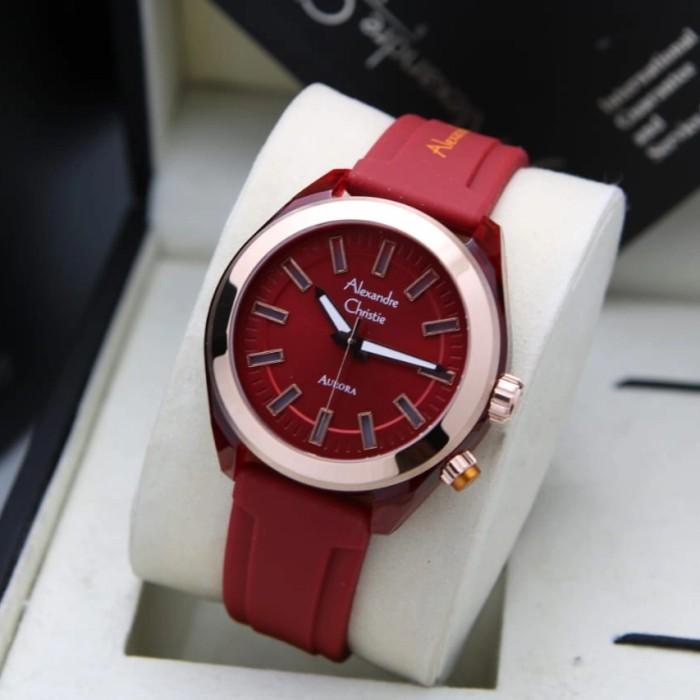 ALEXANDRE CHRISTIE AC2928 / AC 2928 + LED WANITA ROSEGOLD RED