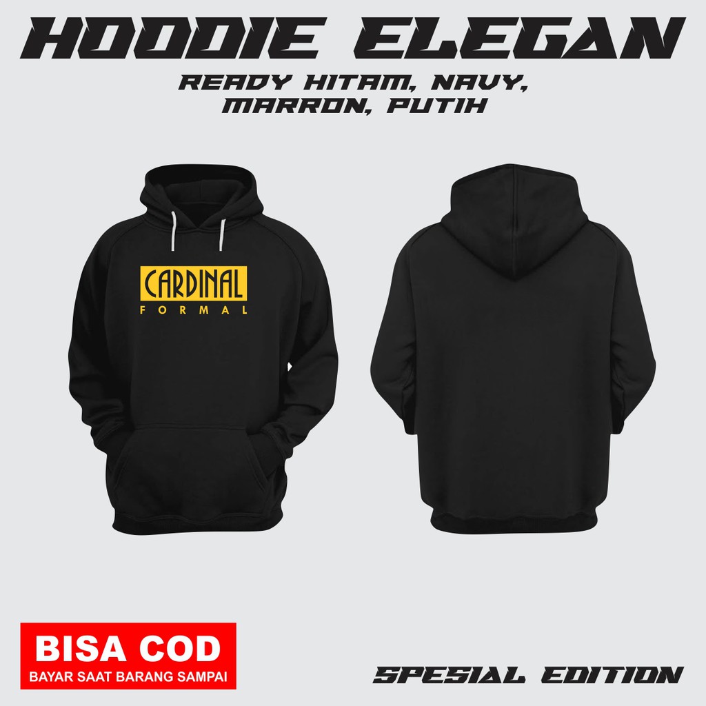 HOODIE SWEETER JAKET CARDINAL FORMAL SIZE S-4XL