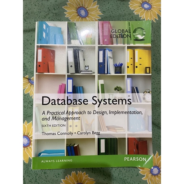 

Database Systems Thomas Connolly Carolyn Begg Sixth Edition Teknik Informatika Computer Science Buku IT