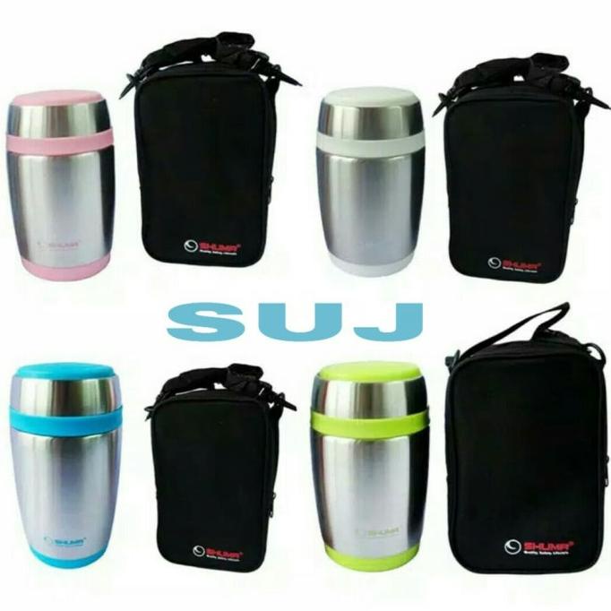TERMOS BEKAL SHUMA VACUUM FOOD JAR 580 ML TAS SENDOK MAKAN SHUMA