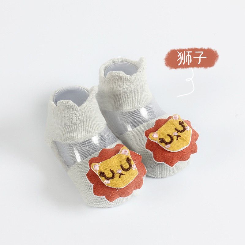 KAOS KAKI BAYI 3D MODEL TRANSPARAN USIA NEWBORN (0-12 BULAN)