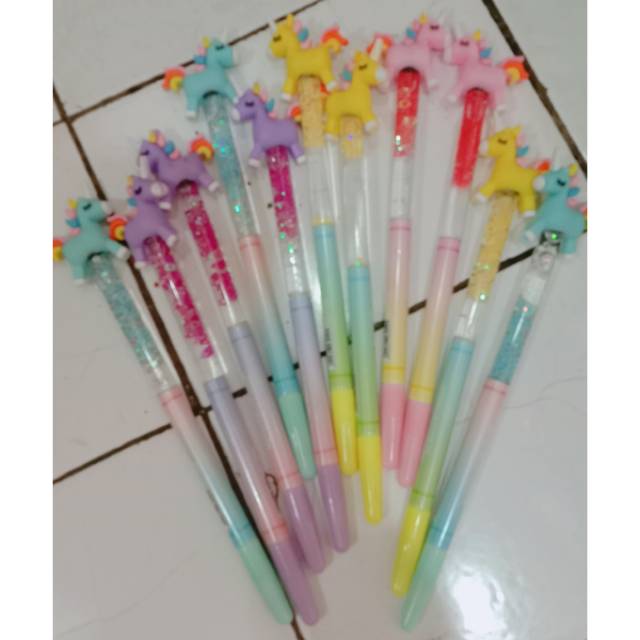 

UKURAN BESAR Pulpen karakter /pulpen kuda pony /pulpen little
