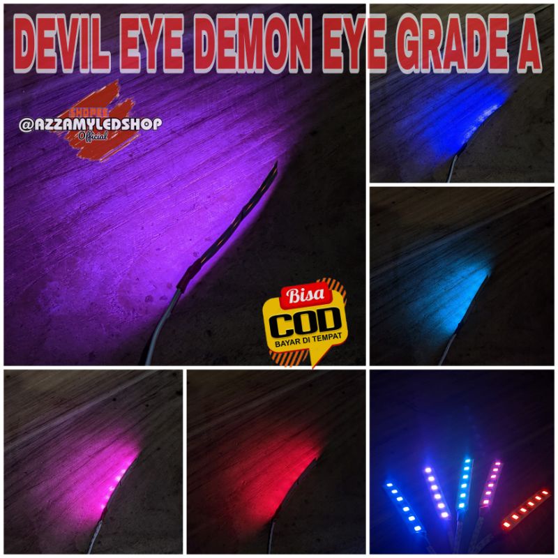 lampu demon eye devil eye Vario beat scoopy 6 titik grade A super terang