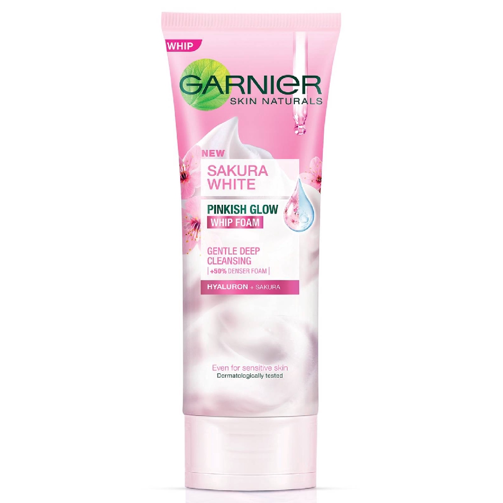 GARNIER Sakura White Pinkish Glow Whip Foam