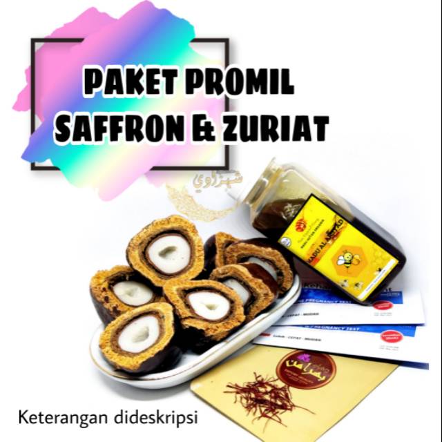 PAKET PROMIL SAFFRON DAN ZURIAT