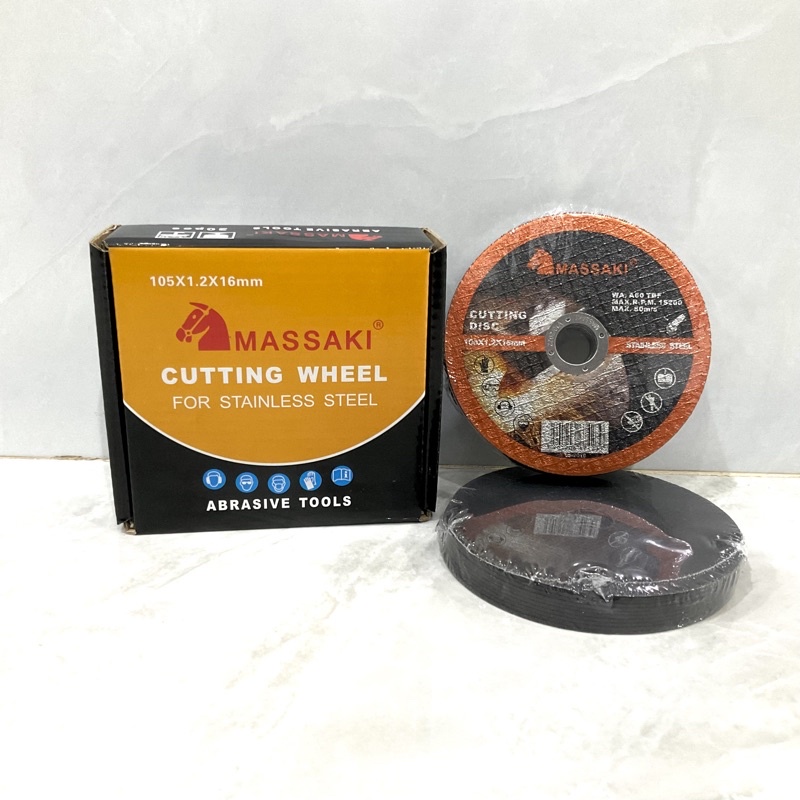 Batu Gerinda Massaki 1 pc / Batu Grenda Massaki 1 buah / Batu Potong / Batu Asah Duduk Masaki 4” inc