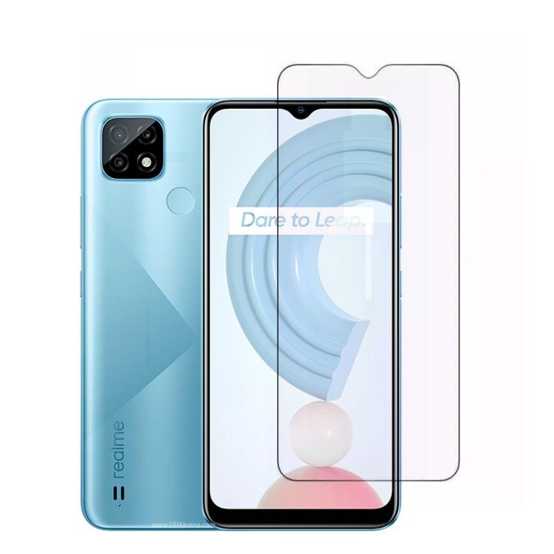 Realme C21 Tempered Glass Bening Kaca Anti Gores TG Realme C21