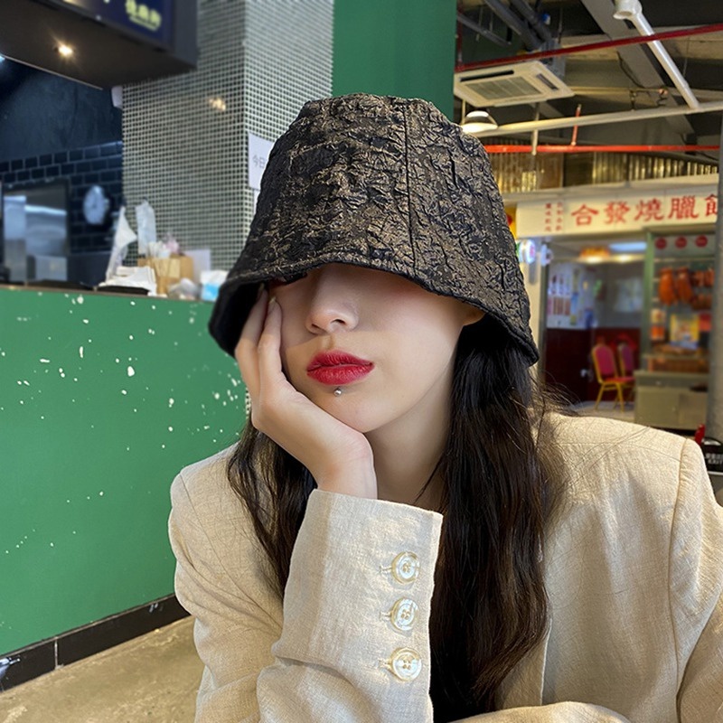 Topi Bucket Warna Solid Gaya Jepang Dan Korea Untuk Wanita