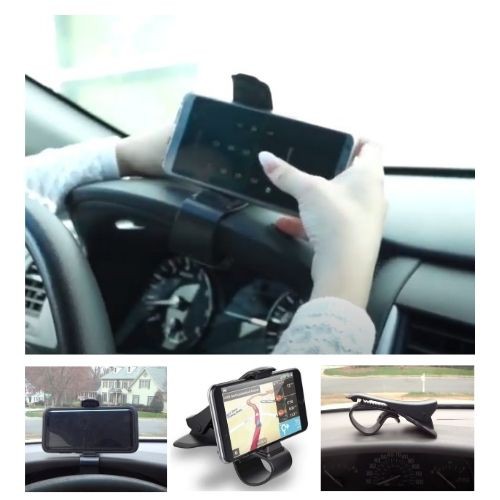 Car Smartphone HP GPS Holder Stand Clamp Clip Pegangan HP 113118