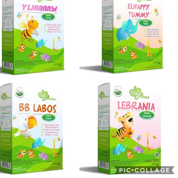 ۝ Nayz Bubur Bayi Organik Tematik 300 gram ♥