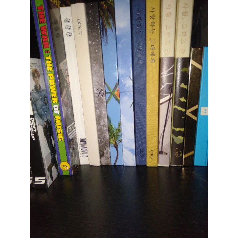 EXO Album Only Vivace Power, Kokobap, Lotto, Ex'act, Exodus, Baekhyun, Chen Kihno