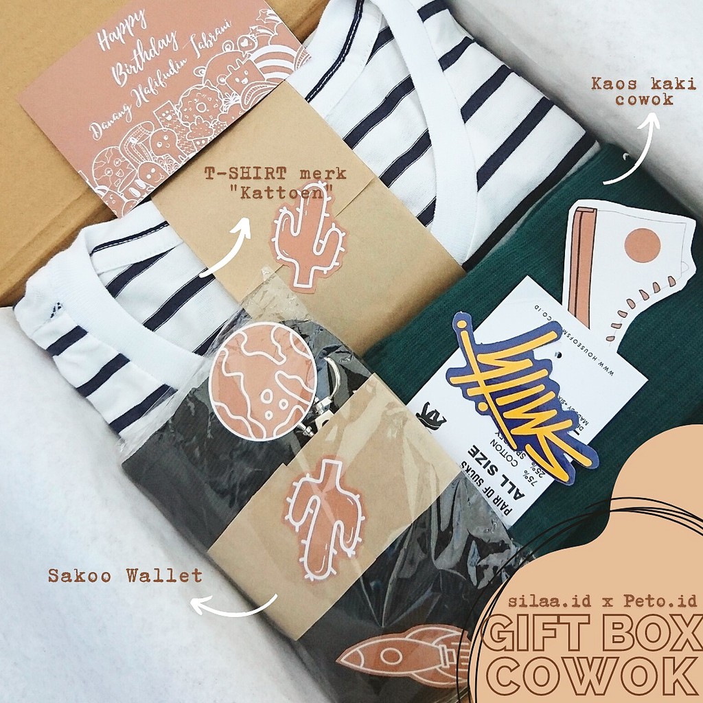 

Gift Box COWOK /Anniversary Gift / Kado Ulang Tahun/ Hampers Cowok [silaa.id]