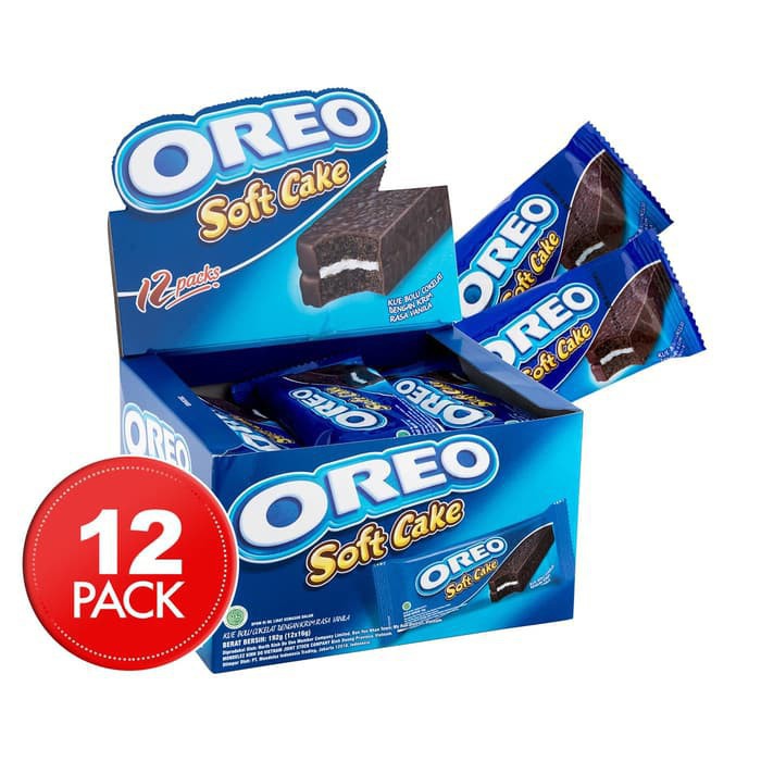 

Oreo Soft Cake Isi Perbox 12 sachet x 16g - bloramart