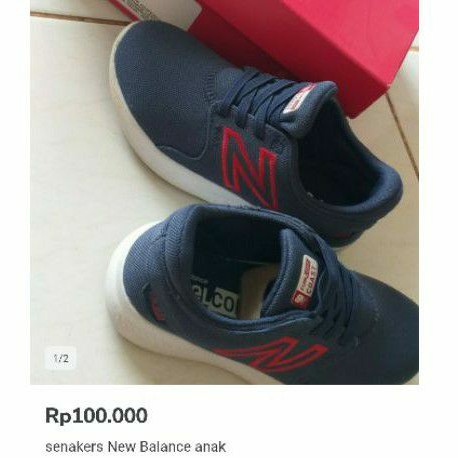 preloved kids shoes new balance ori sepatu anak sneakers