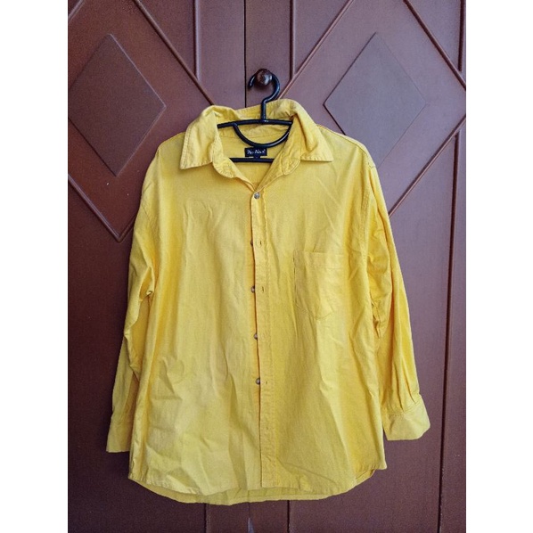 [ PRELOVED ] Kemeja Denim Jeans oversize model unisex