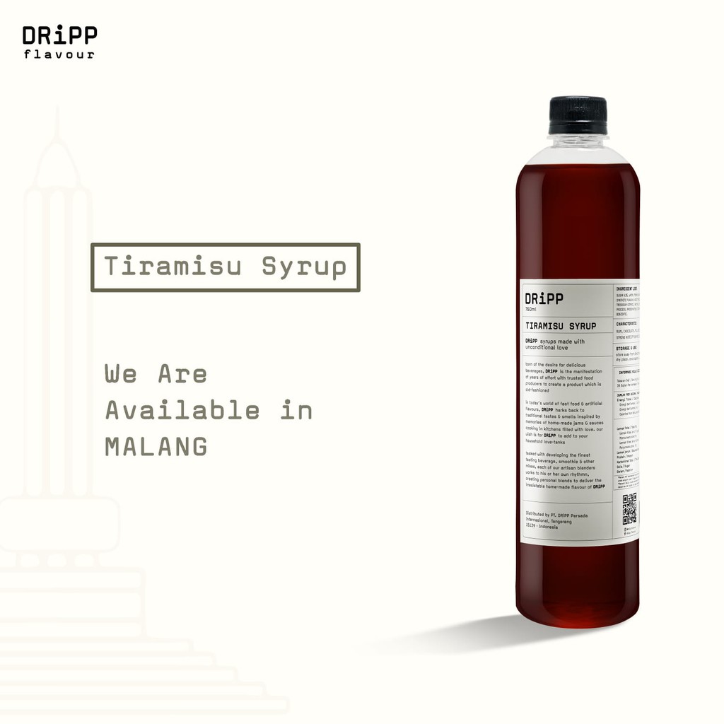 

DRiPP Tiramisu Syrup 760 ml