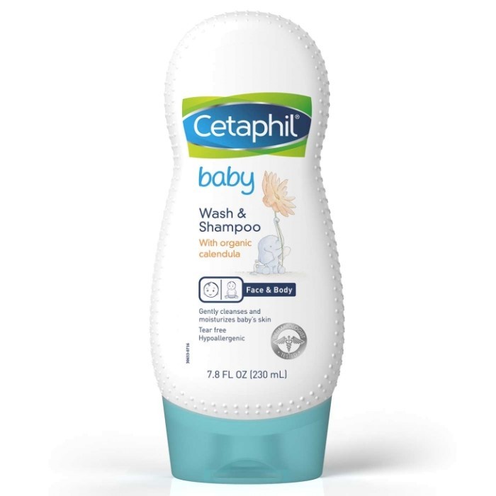 CETAPHIL Baby Wash &amp; Shampoo Organic Calendula 230ml