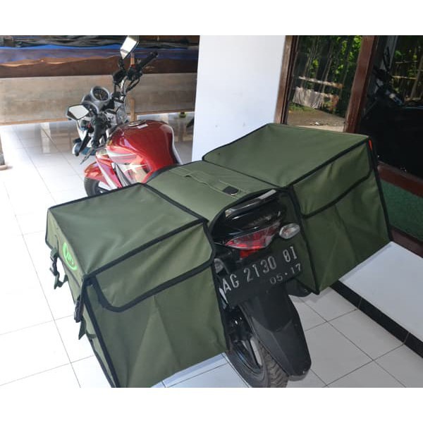 BP  Terlaris Tas Motor Kurir Pos Murah Anti Air SIZE KECIL Tas Pos Kecil