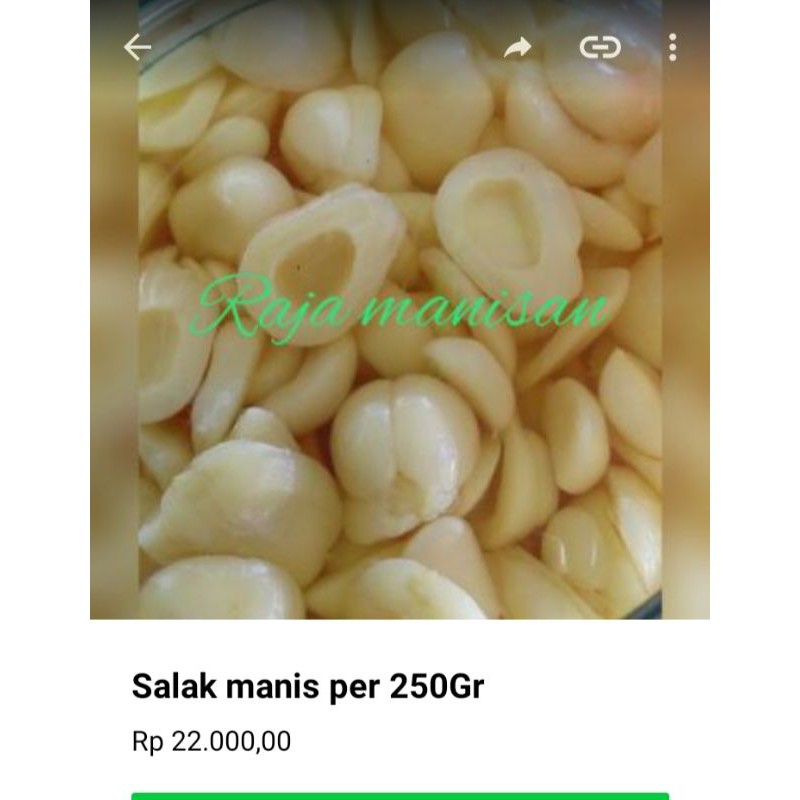 

Manisan salak manis 250gr