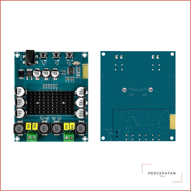 【XH-M548】Bluetooth 5.0 Digital Power Amplifier Board【TPA3116D2】Audio Amplifier Modul Dual Channel 2x120W Daya Tinggi