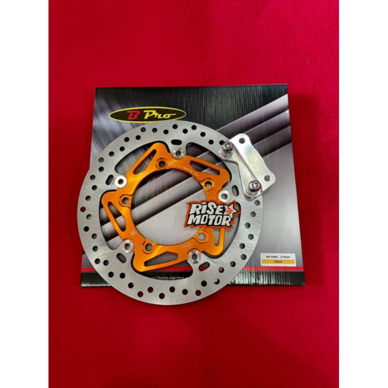 Piringan Disc BPro MX King 275 mm Gold