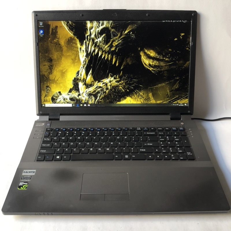 Laptop Gaming Monster - AfterShock W370SS - i7 4710MQ - Ram 16GB Ssd 256 + 1 TB