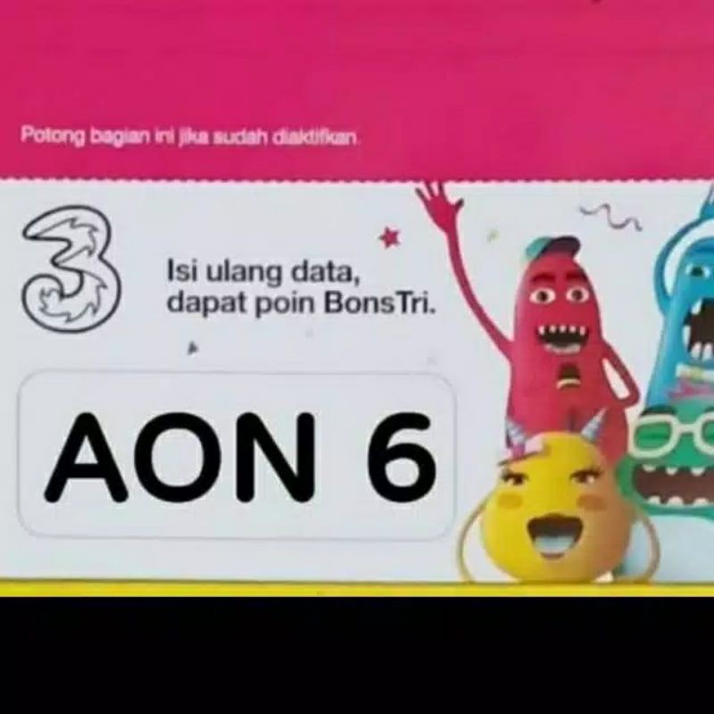 voucher tri 6GB