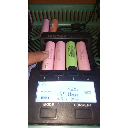 Charger Bateray Type 18650/16650