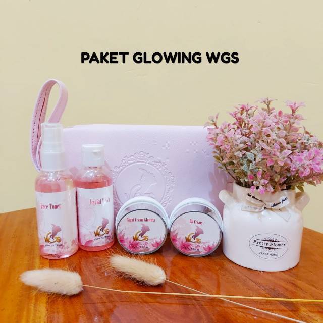 ( COD ) PAKET WGS ISI 4 - WGS SKINCARE ISI 4 BPOM