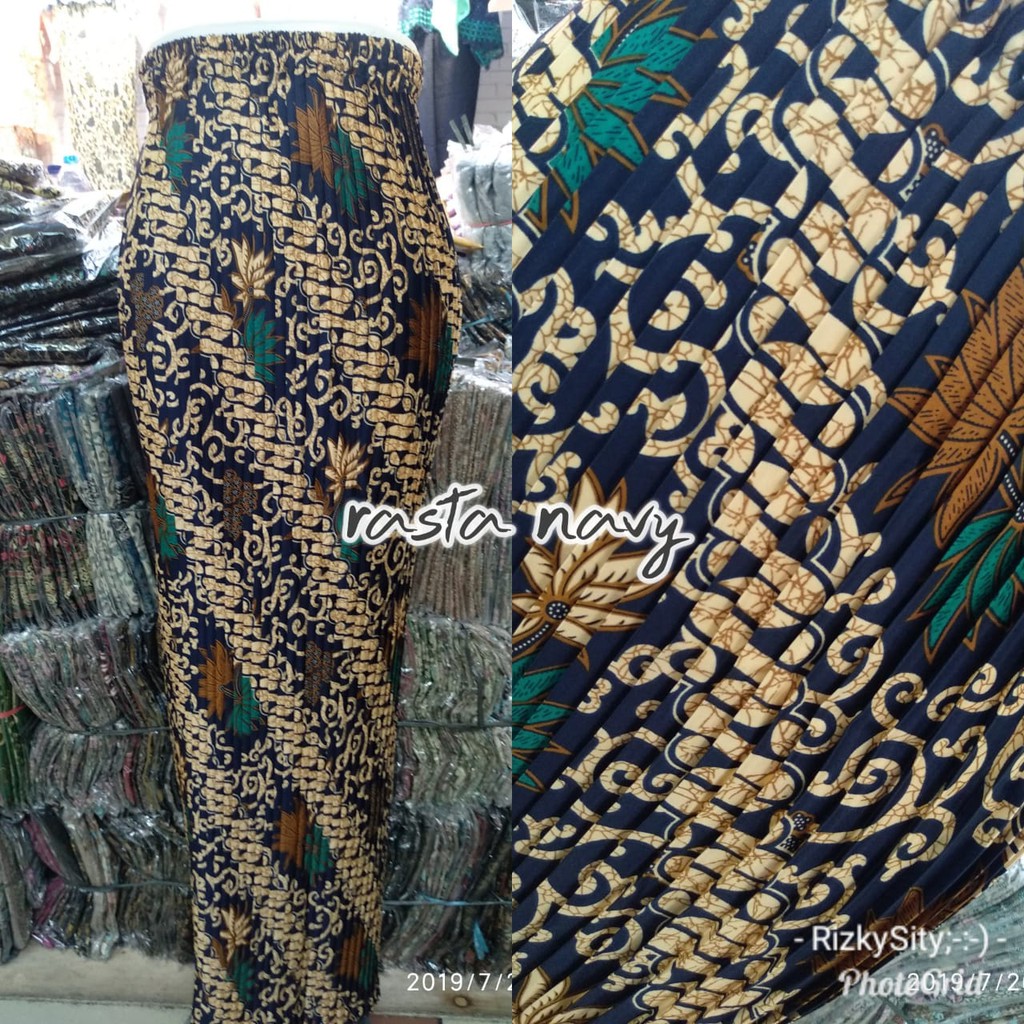 SB Collection Rok Plisket Lalila Maxi Panjang Jumbo Batik Wanita