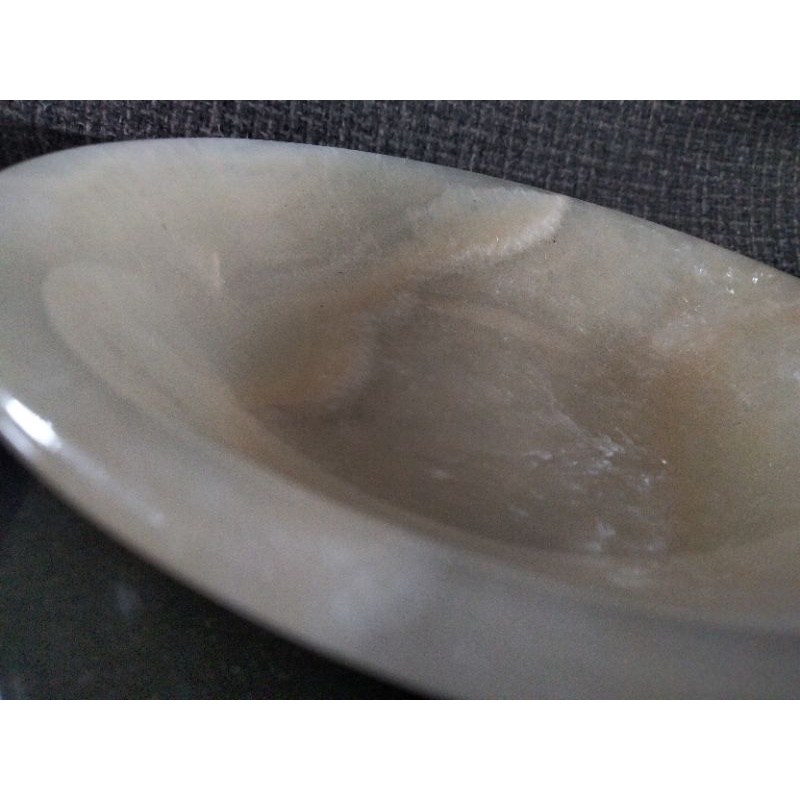 Piring kecil marmer onyx nampan mini lepek kopi lepek marmer tempat menyeruput kopi onyx tempat sedu