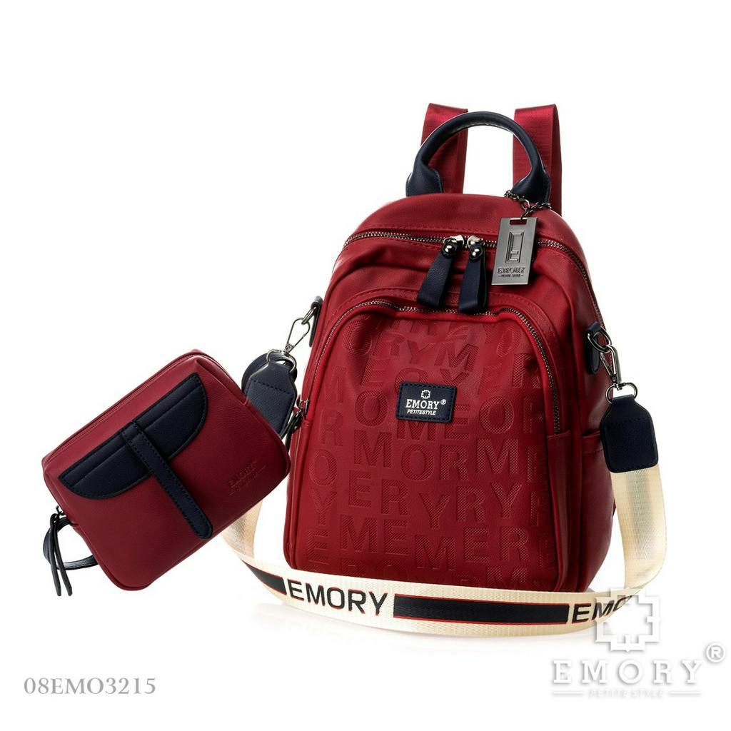 Tas Ransel Wanita EMORYSTYLE   Moricca 08EMO 3215   2in1  MB