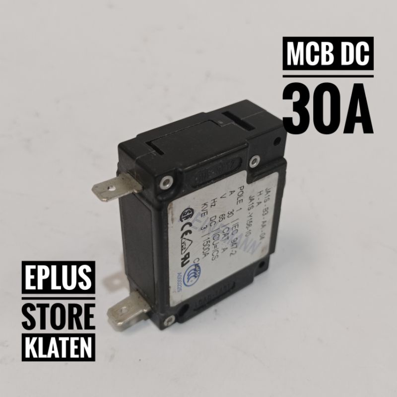 MCB DC 30A 65V HIGH QUALITY HEINEMANN Pengaman Tegangan DC