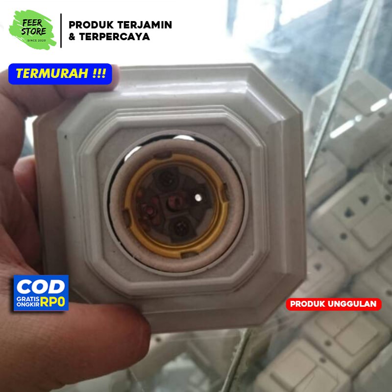 Fitting Plafon Keramik