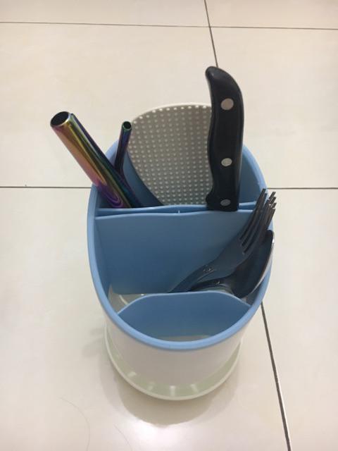 Cutlery Drainer & Organiser / Tempat Tiris Sendok Garpu Pisau