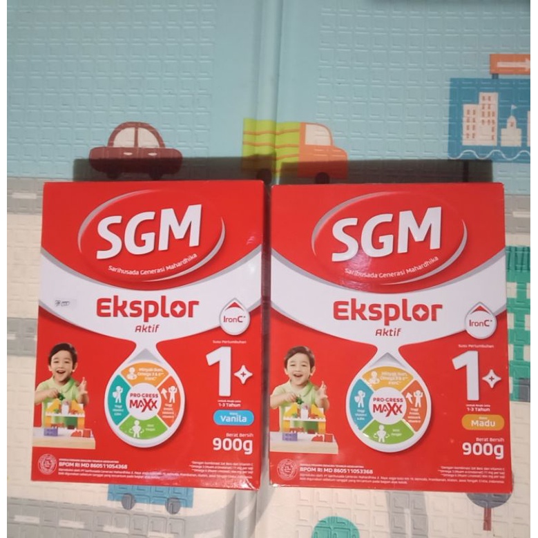 

SGM 1+ Rasa vanila & madu 900gr (TANPA EKSTRA 100G)