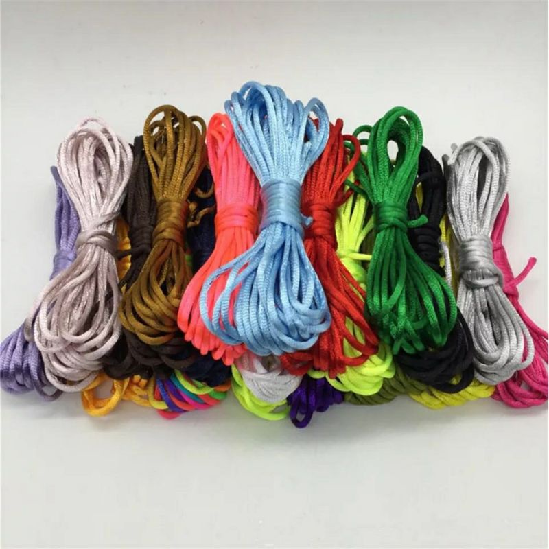 

Tali saten/Tali cina/ tali simpul macrame 2mm per5m