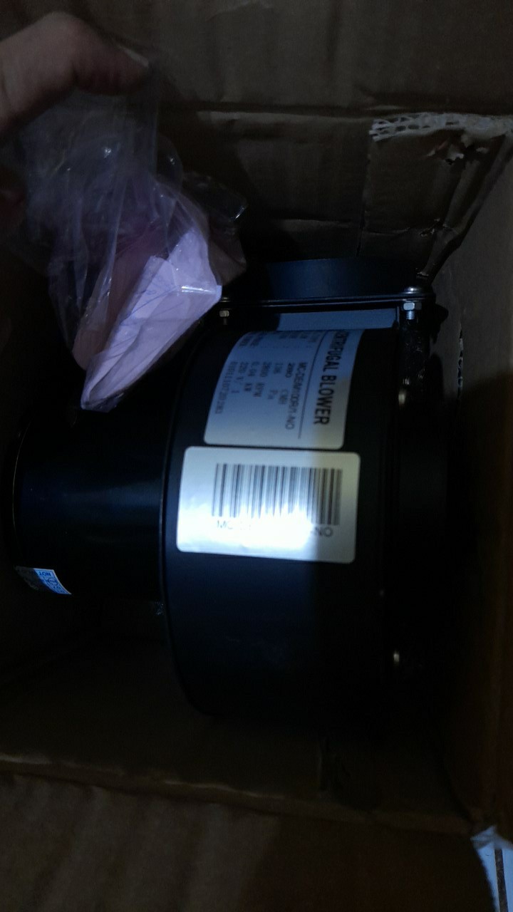 Cke Mini Centrifugal Mc-de M100r Blower Keong Blower Dapur / Penghisap Asap Dapur