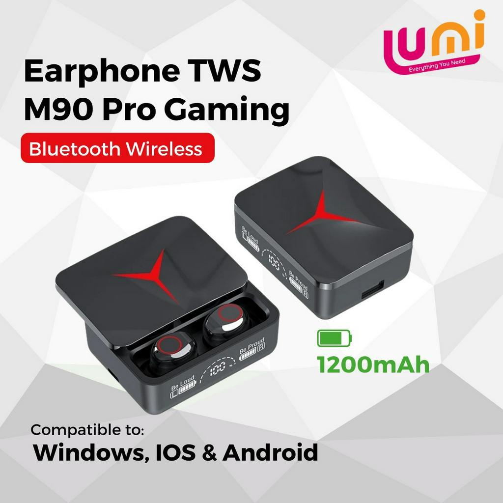 Headset Bluetooth M90 Pro TWS Wireless Earphones Bluetooth 5.2 In Ear HIFI Mini Waterproof Sports Gaming