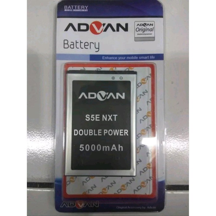 BATERAI ADVAN S5E NXT 5000mAh Double Power