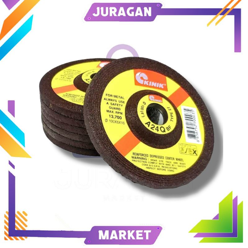 Batu Gerinda Gurinda Poles 4" KINIK