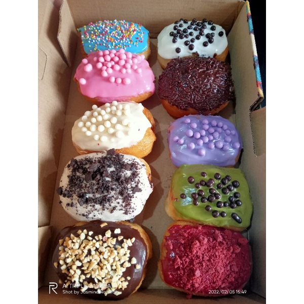 

donat mini 10pcs gurih lembut