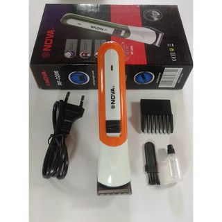 Cukur Rambut  Elektrik  Nova Rf 3206 Orange Mesin  Alat 