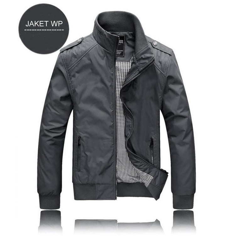 ORI Jaket WP Pria Kantor New Tab Harrington Smit / Jaket harington Motor WP / Jaket Bomber anti air