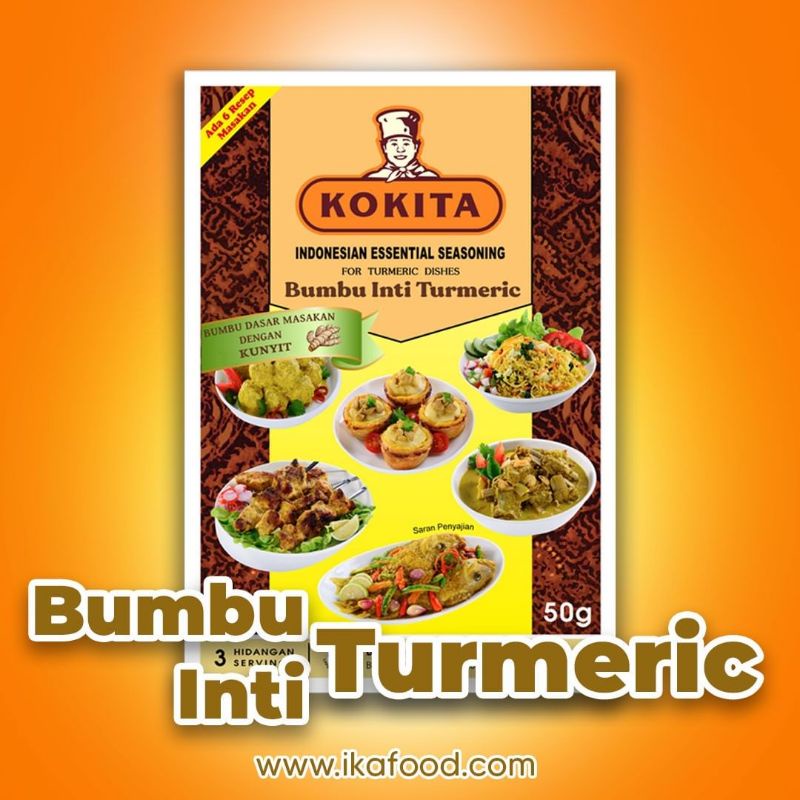 

Kokita Bumbu Inti Turmeric 50gr