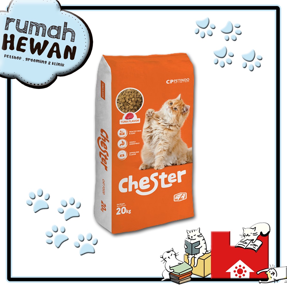 Chester Tuna Flavour  20Kg - Makanan Kucing