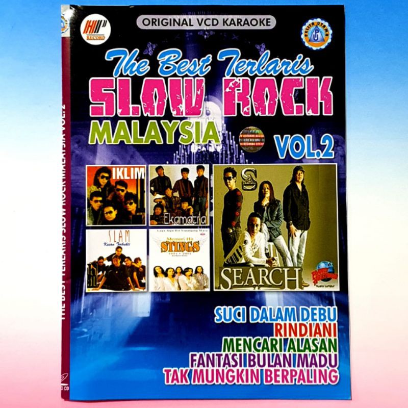 KASET ORIGINAL VIDEO MUSIK LAGU KARAOKE SLOW ROCK MALAYSIA TERPOPULER LENGKAP