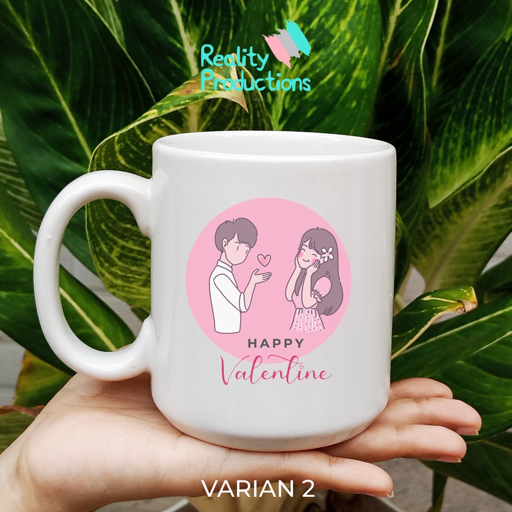 Hampers Mug Valentine untuk Hadiah Pacar atau Pasangan